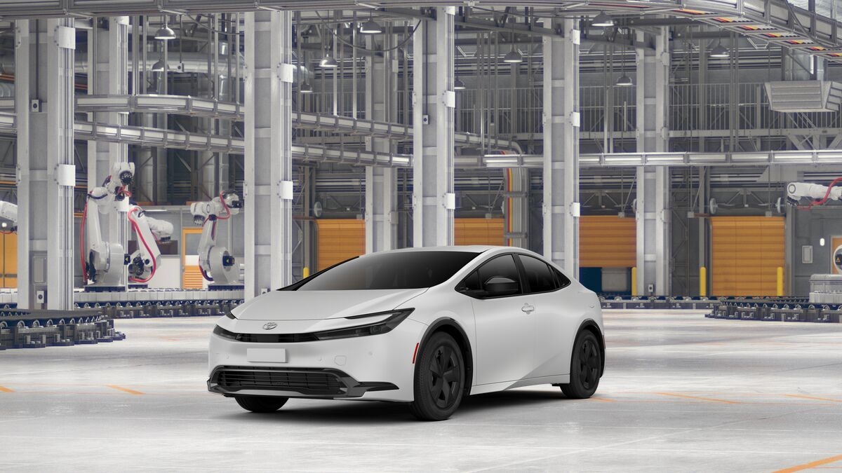 White (Wind Chill Pearl) 2026 Toyota Prius LE FWD Hatchback Front-Wheel Drive Continuously Variable Transmission