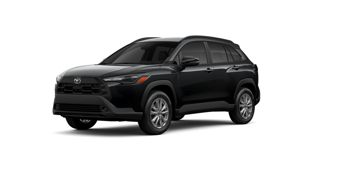 Jet Black 2026 Toyota Corolla Cross LE FWD SUV / Crossover Front-Wheel Drive Continuously Variable Transmission