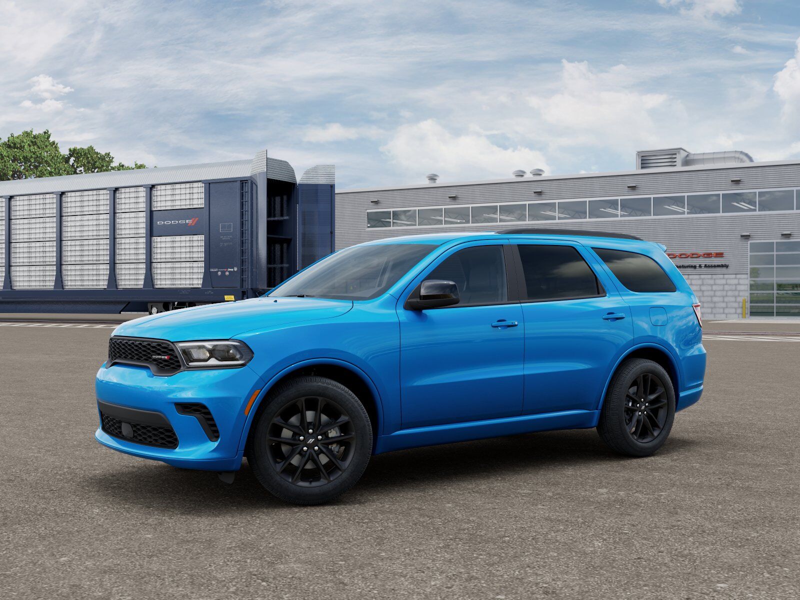 B5 Blue Exterior Paint 2026 Dodge Durango GT AWD SUV / Crossover All-Wheel Drive 8-Speed Automatic