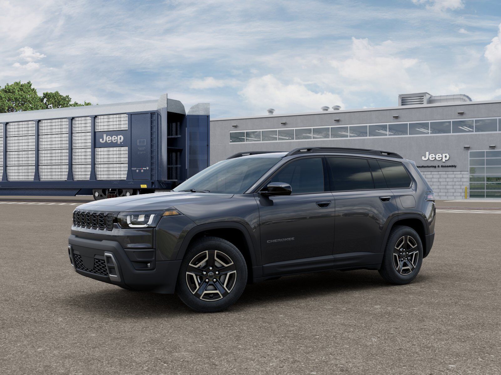Sting-Gray Clearcoat 2026 Jeep Cherokee Laredo 4WD SUV / Crossover Four-Wheel Drive Automatic