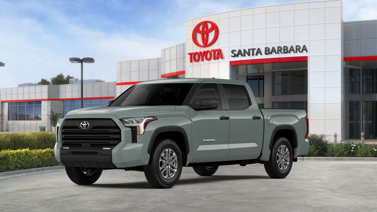 Lunar Rock 2026 Toyota Tundra SR5 CrewMax Cab 4WD Pickup Truck Four-Wheel Drive Automatic