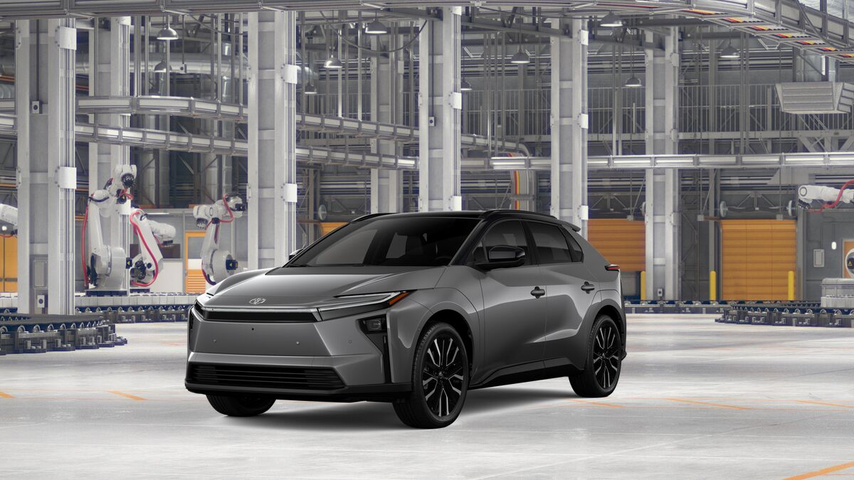 Heavy Metal with Midnight Black Metallic roof 2026 Toyota bZ Limited AWD SUV / Crossover All-Wheel Drive 1-Speed Automatic