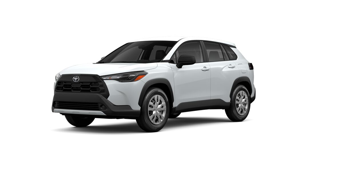 White (Wind Chill Pearl) 2026 Toyota Corolla Cross L AWD SUV / Crossover All-Wheel Drive Continuously Variable Transmission