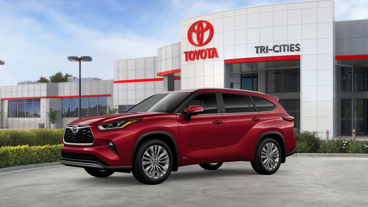 Red 2026 Toyota Highlander Hybrid SUV / Crossover All-Wheel Drive Continuously Variable Transmission