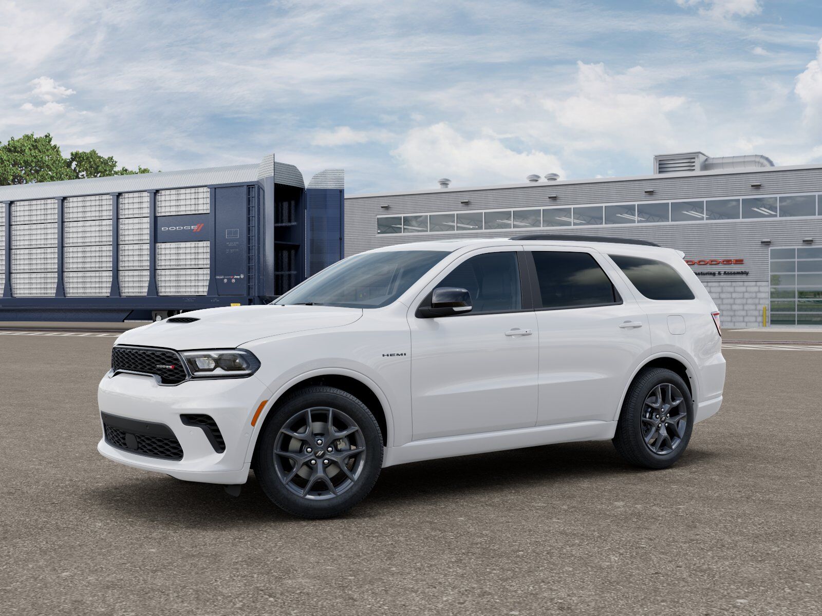 White Knuckle Clearcoat 2026 Dodge Durango SUV / Crossover All-Wheel Drive 8-Speed Automatic