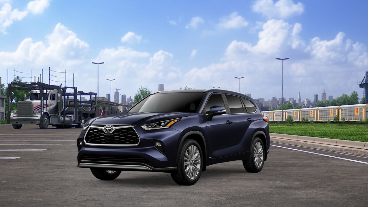 Blueprint 2026 Toyota Highlander Hybrid SUV / Crossover All-Wheel Drive Continuously Variable Transmission