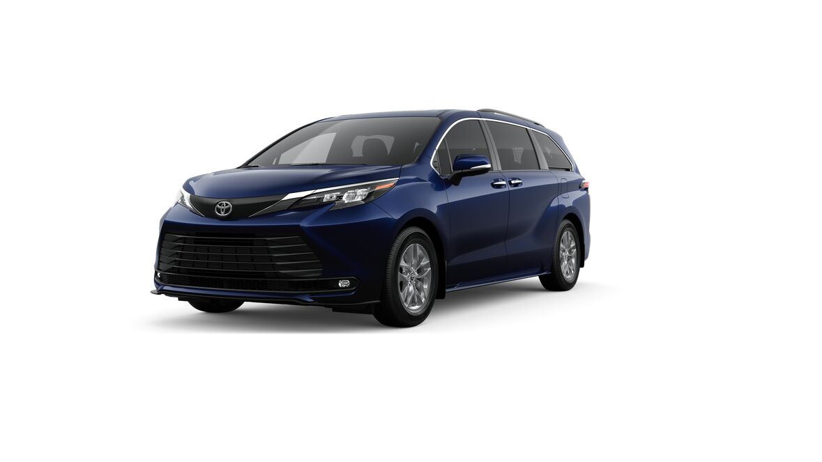 Blueprint 2026 Toyota Sienna Minivan Front-Wheel Drive Continuously Variable Transmission