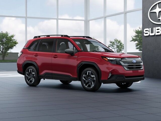 CRIMSON RED PEARL 2026 Subaru Forester Hybrid SUV / Crossover All-Wheel Drive Continuously Variable Transmission