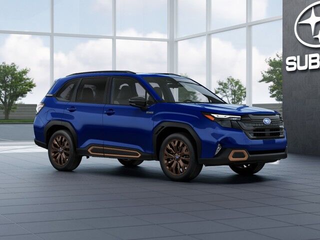 SAPPHIRE BLUE PEARL 2026 Subaru Forester Hybrid SUV / Crossover All-Wheel Drive Continuously Variable Transmission