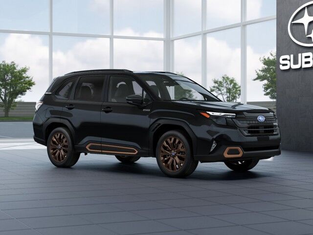 CRYSTAL BLACK SILICA 2026 Subaru Forester Hybrid SUV / Crossover All-Wheel Drive Continuously Variable Transmission