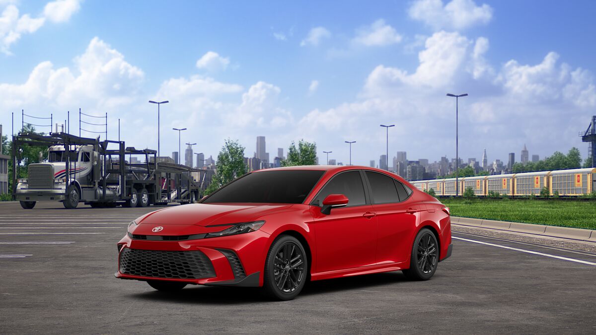 Supersonic Red 2026 Toyota Camry Sedan Front-Wheel Drive Continuously Variable Transmission