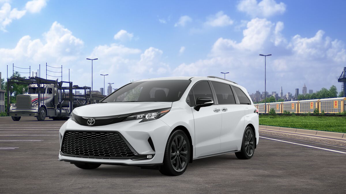 Ice Cap 2026 Toyota Sienna Minivan Front-Wheel Drive Continuously Variable Transmission