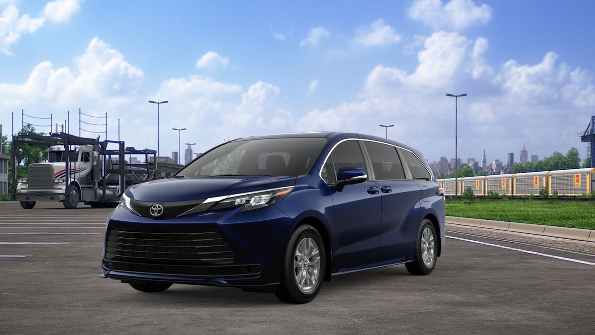 Blueprint 2026 Toyota Sienna Minivan All-Wheel Drive Continuously Variable Transmission