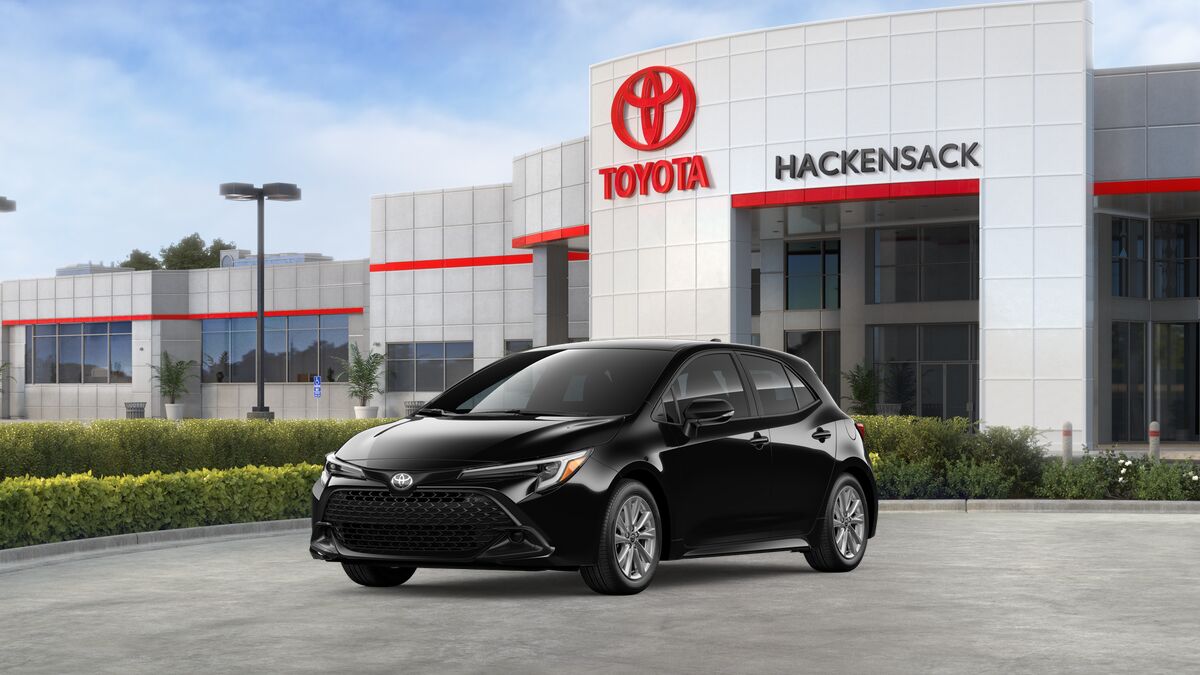 Midnight Black Metallic 2026 Toyota Corolla Hatchback Hatchback Front-Wheel Drive Continuously Variable Transmission