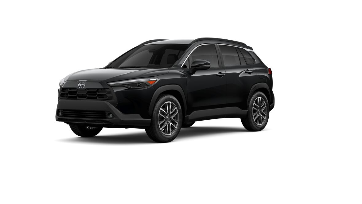 Jet Black 2026 Toyota Corolla Cross SUV / Crossover Front-Wheel Drive Continuously Variable Transmission
