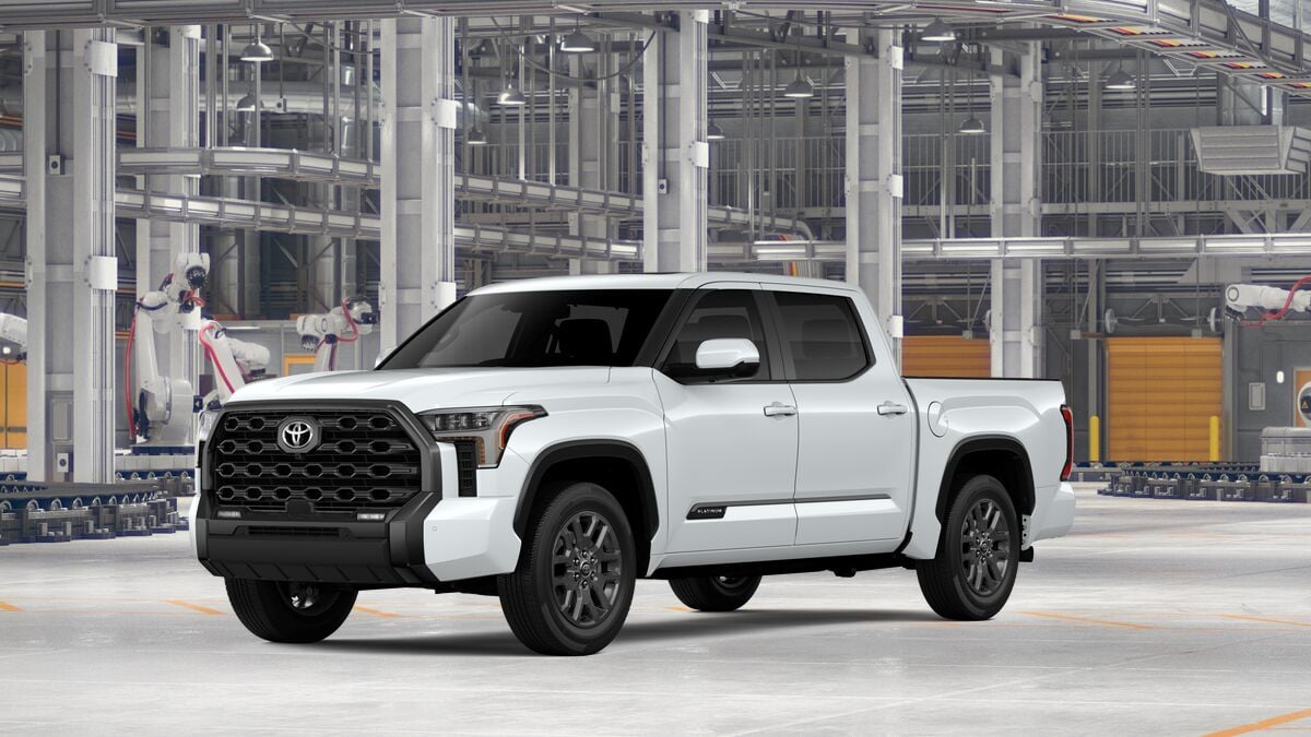 White (Wind Chill Pearl) 2026 Toyota Tundra Pickup Truck Four-Wheel Drive Automatic