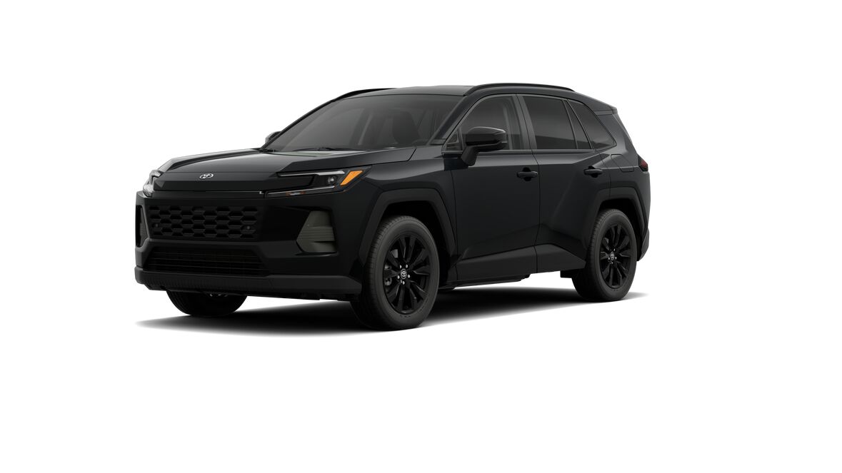 Midnight Black Metallic 2026 Toyota RAV4 SUV / Crossover All-Wheel Drive Continuously Variable Transmission