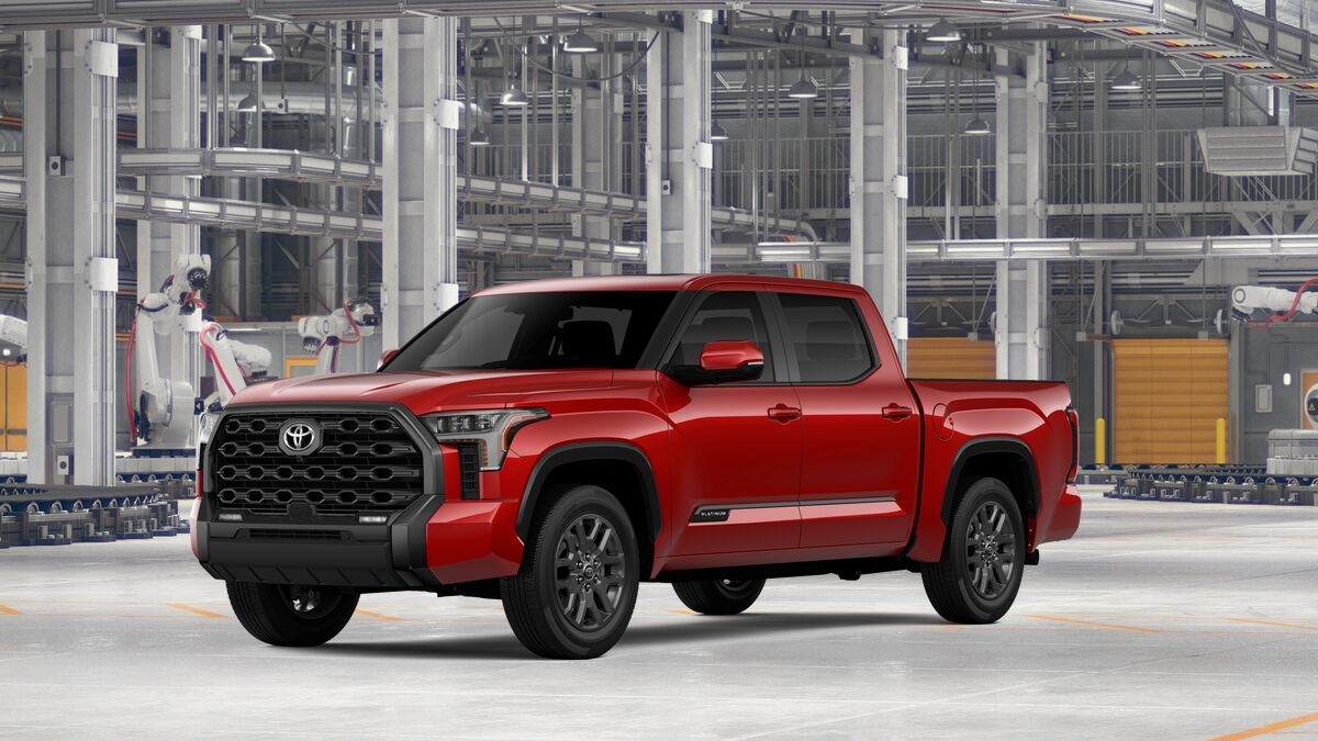 Supersonic Red 2026 Toyota Tundra Pickup Truck Four-Wheel Drive Automatic