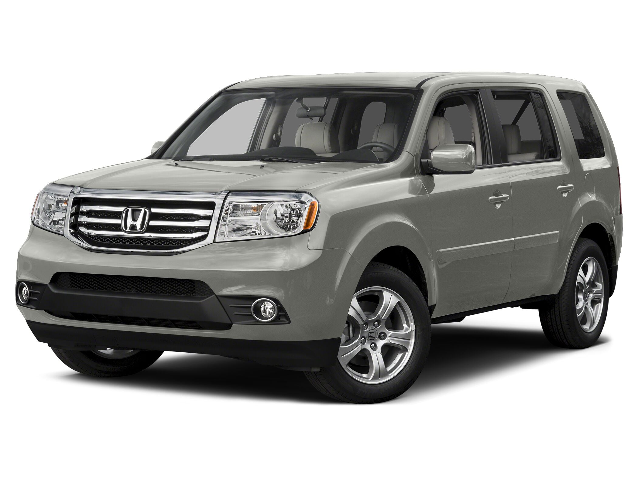 Alabaster Silver Metallic 2015 Honda Pilot SUV / Crossover Front-Wheel Drive 5-Speed Automatic