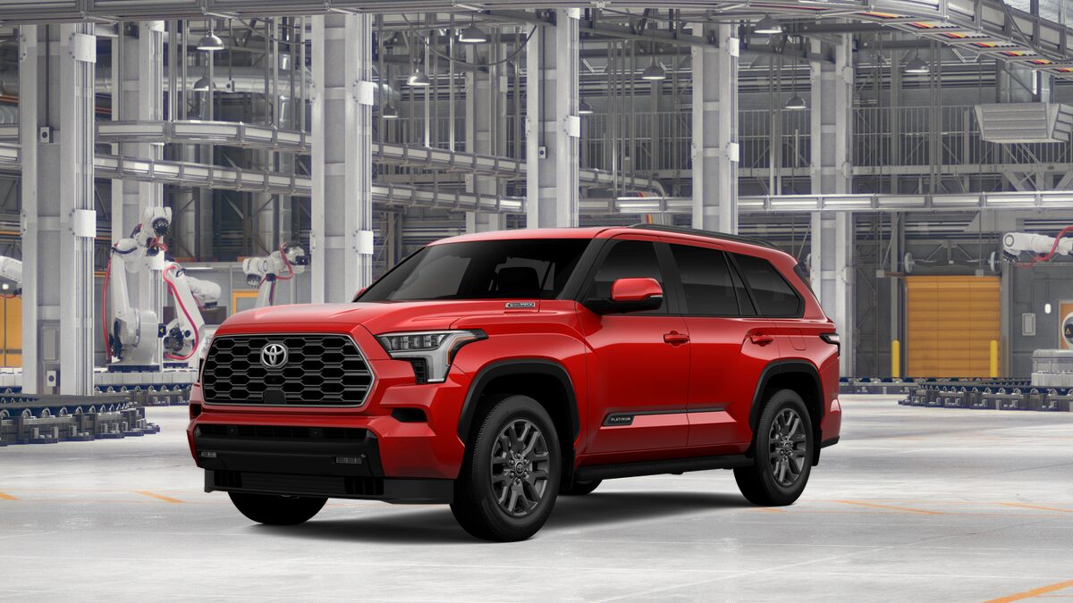 Supersonic Red 2026 Toyota Sequoia SUV / Crossover Four-Wheel Drive Automatic