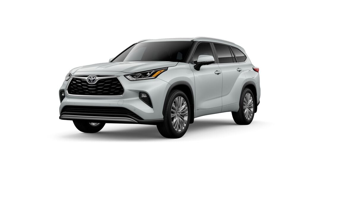 White (Wind Chill Pearl) 2026 Toyota Highlander Hybrid SUV / Crossover All-Wheel Drive Continuously Variable Transmission
