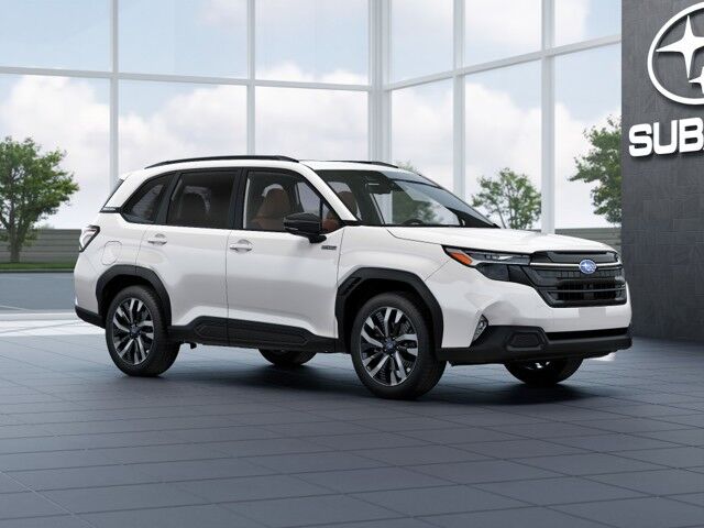 Crystal White Pearl 2026 Subaru Forester Hybrid SUV / Crossover All-Wheel Drive Continuously Variable Transmission
