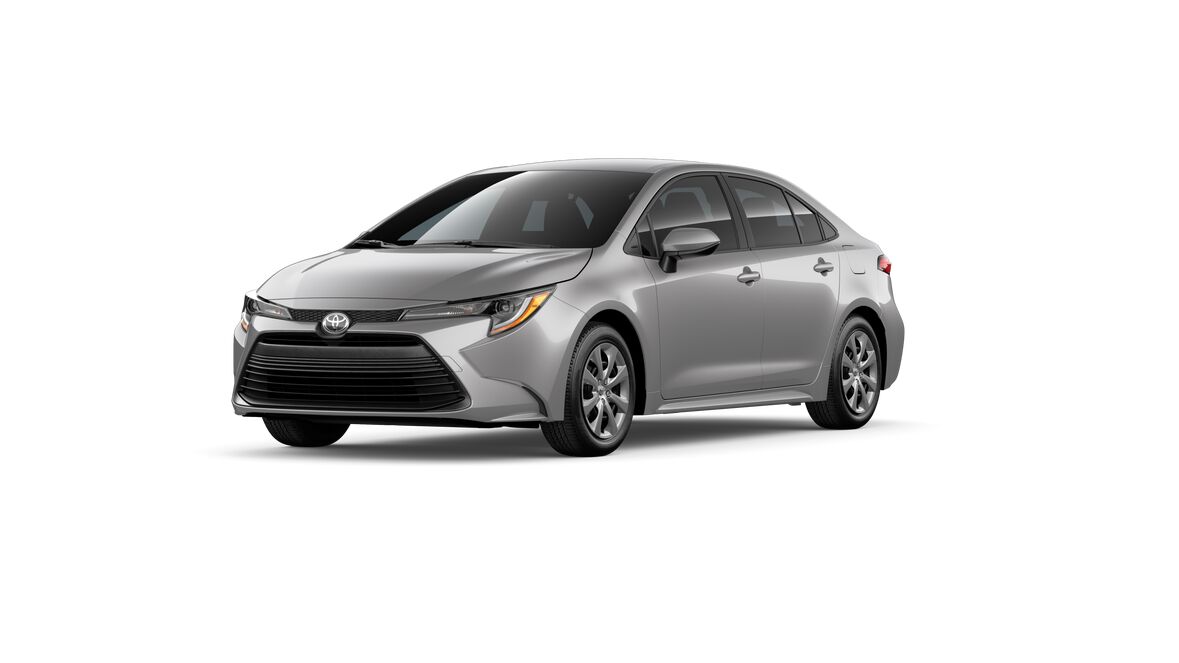 Classic Silver Metallic 2026 Toyota Corolla Sedan Front-Wheel Drive Continuously Variable Transmission