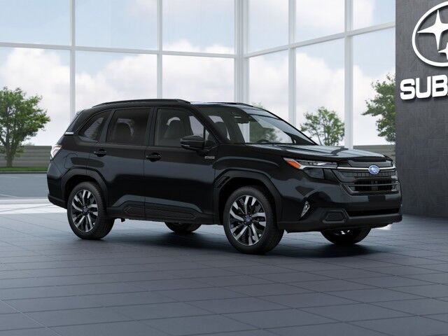 CRYSTAL BLACK SILICA 2026 Subaru Forester Hybrid SUV / Crossover All-Wheel Drive Continuously Variable Transmission