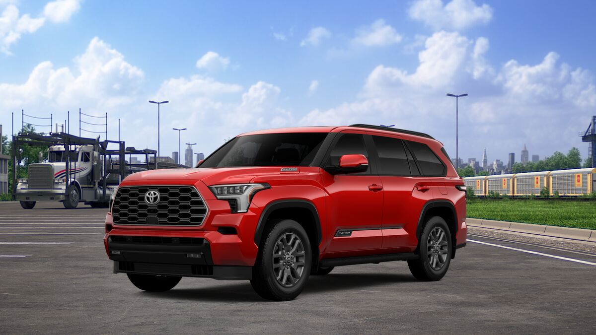Supersonic Red 2026 Toyota Sequoia SUV / Crossover Four-Wheel Drive Automatic