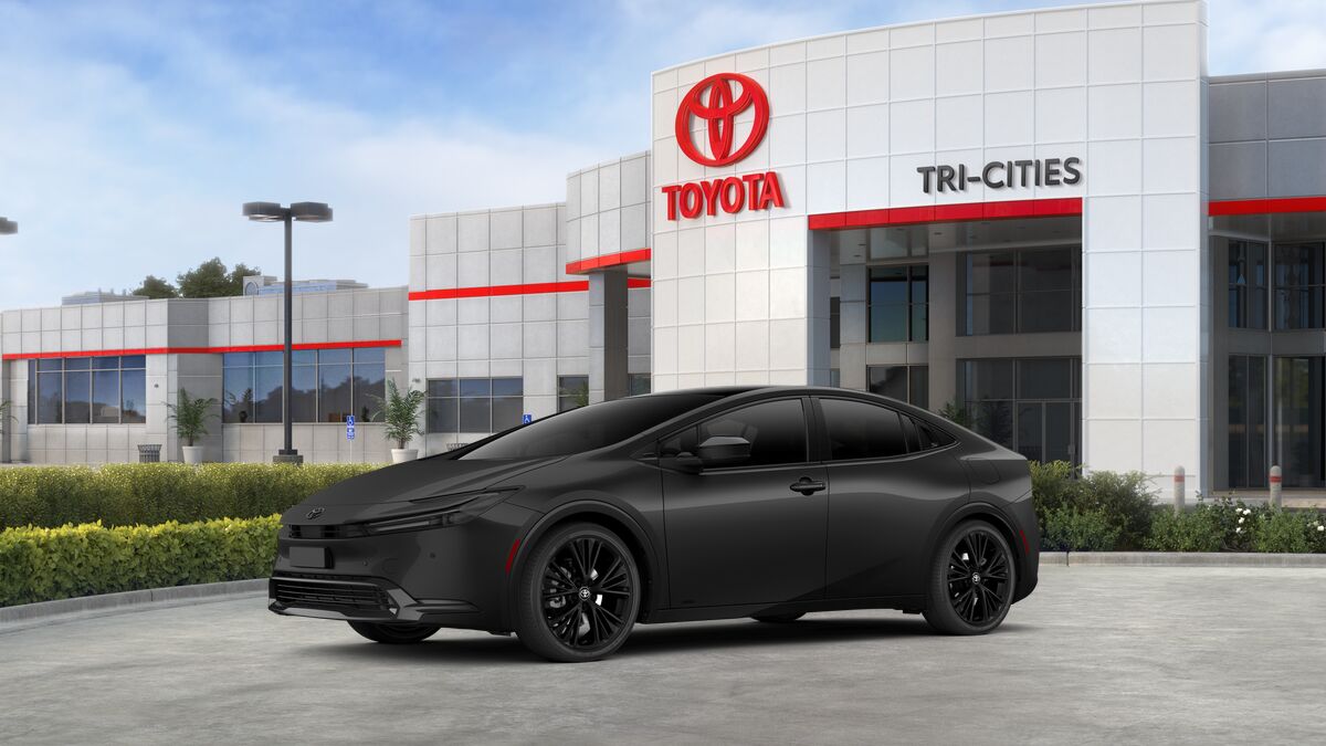 Midnight Black Metallic 2026 Toyota Prius Hatchback All-Wheel Drive Continuously Variable Transmission