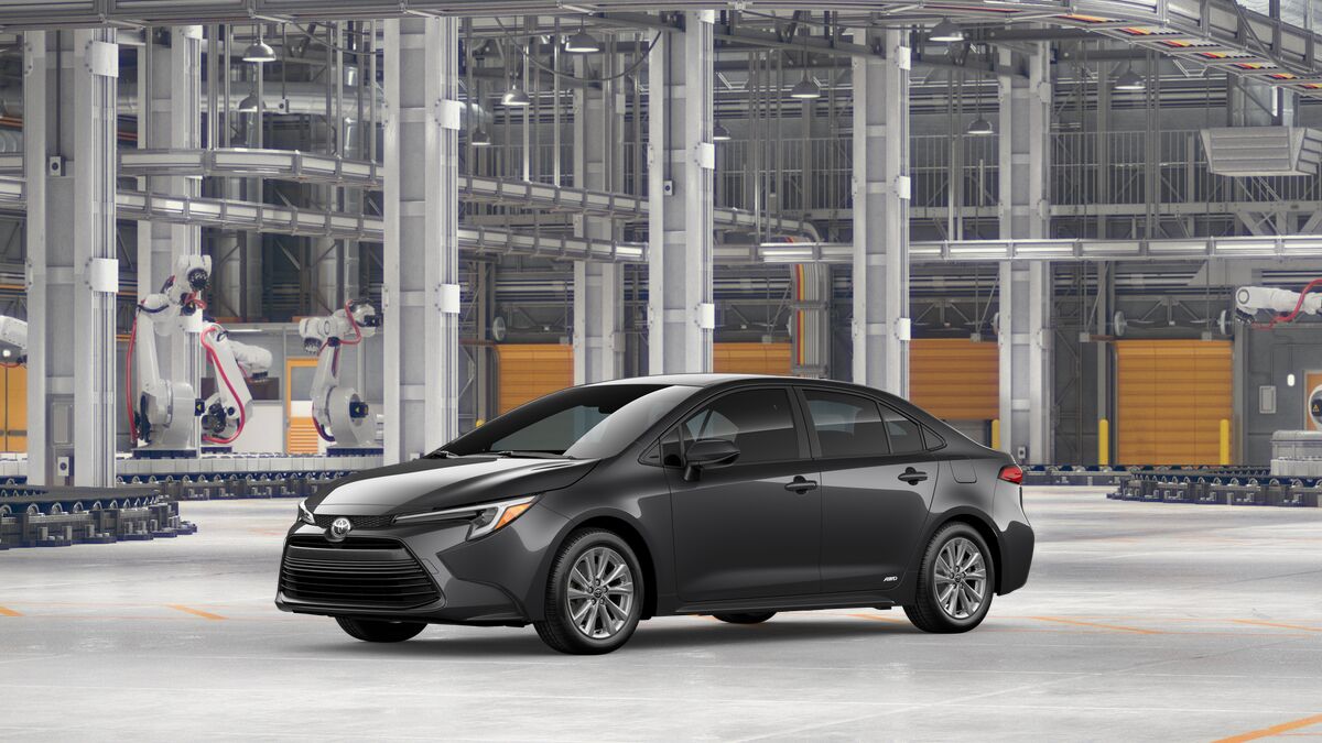 Underground 2026 Toyota Corolla Hybrid Sedan All-Wheel Drive Continuously Variable Transmission