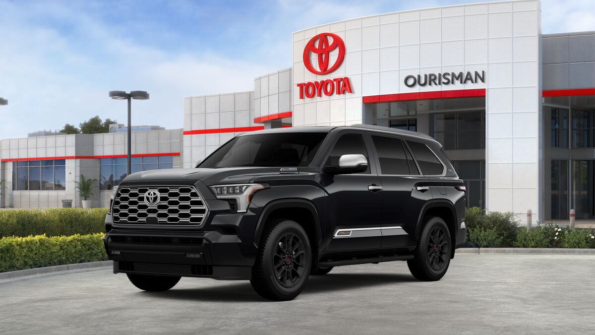 Midnight Black Metallic 2026 Toyota Sequoia SUV / Crossover Four-Wheel Drive Automatic