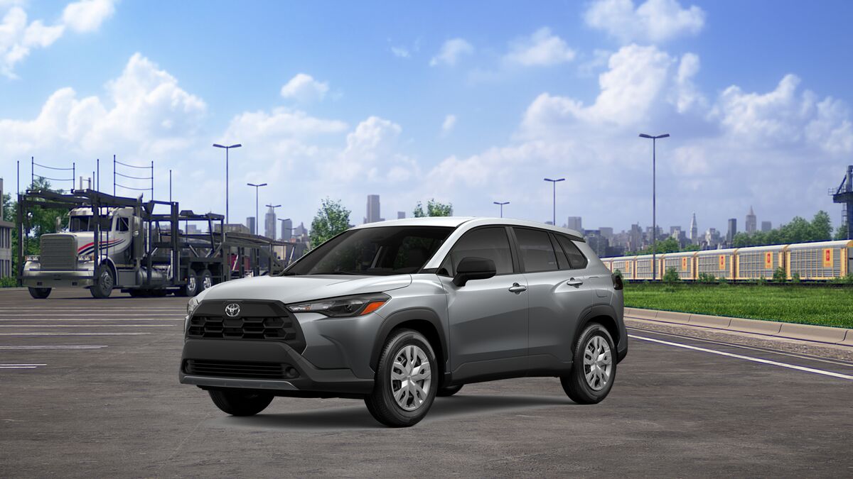 Sonic Silver 2026 Toyota Corolla Cross SUV / Crossover All-Wheel Drive Continuously Variable Transmission