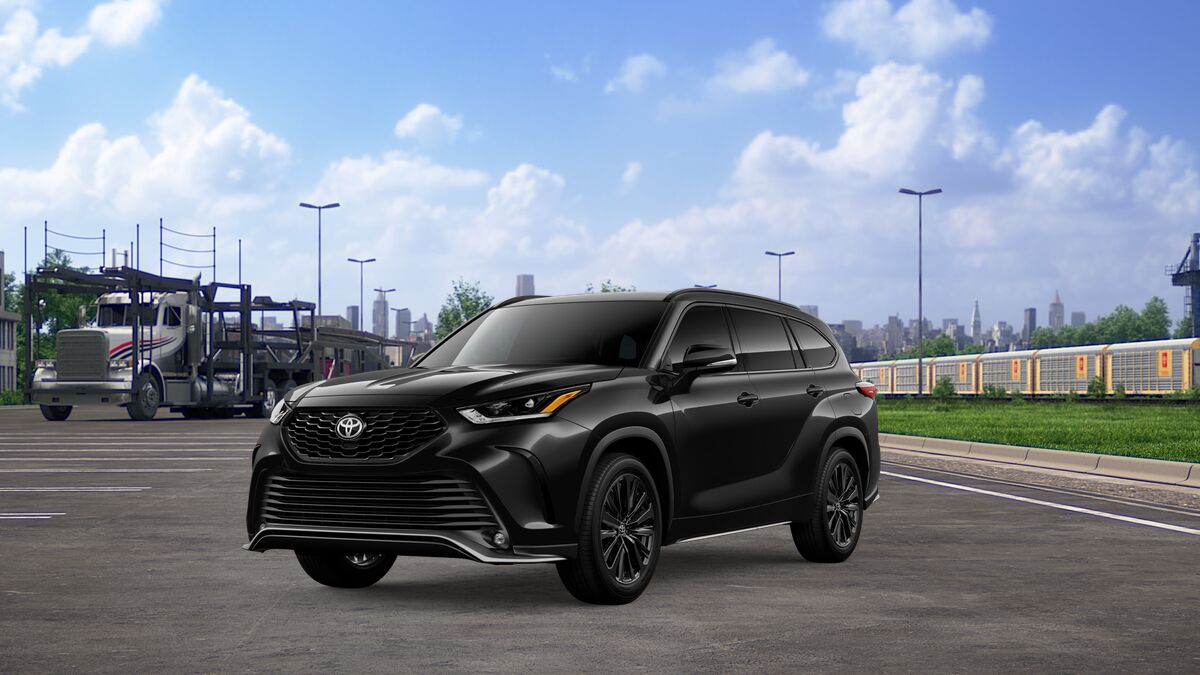 Midnight Black Metallic 2026 Toyota Highlander SUV / Crossover All-Wheel Drive 8-Speed Dual Clutch