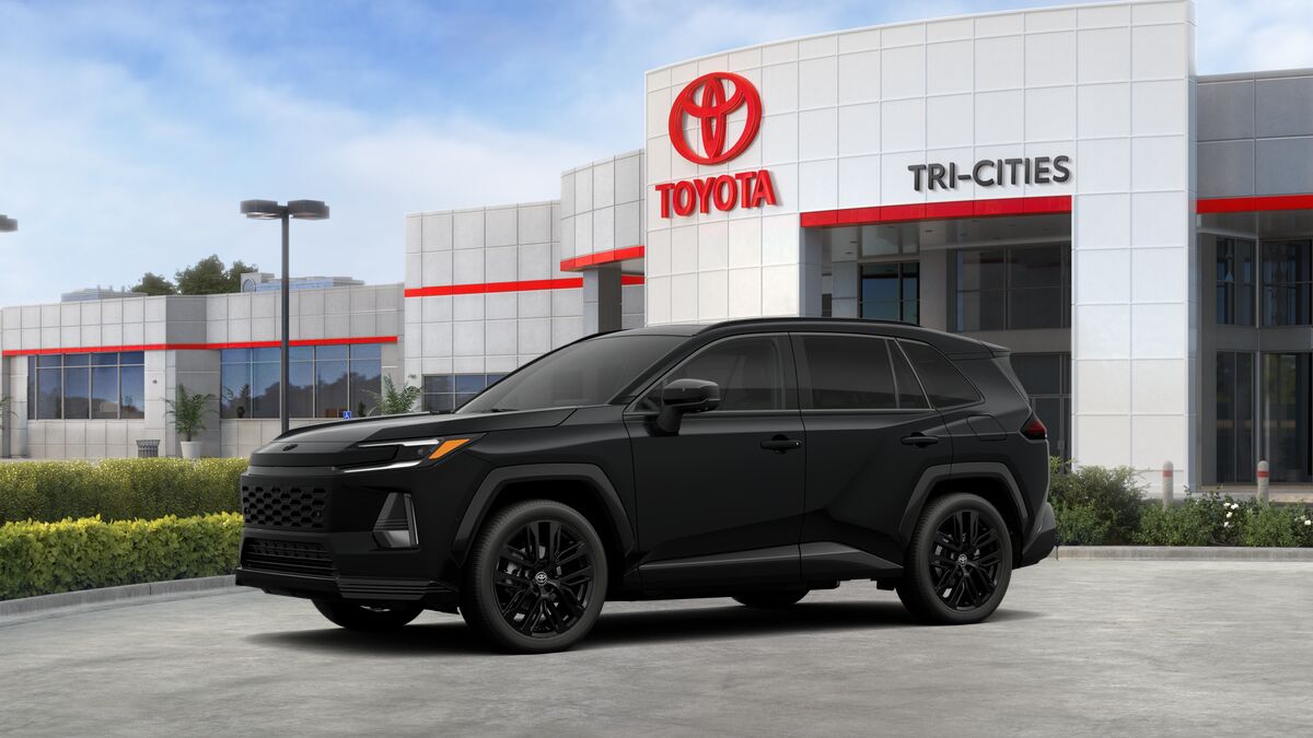 Midnight Black Metallic 2026 Toyota RAV4 SUV / Crossover All-Wheel Drive Continuously Variable Transmission