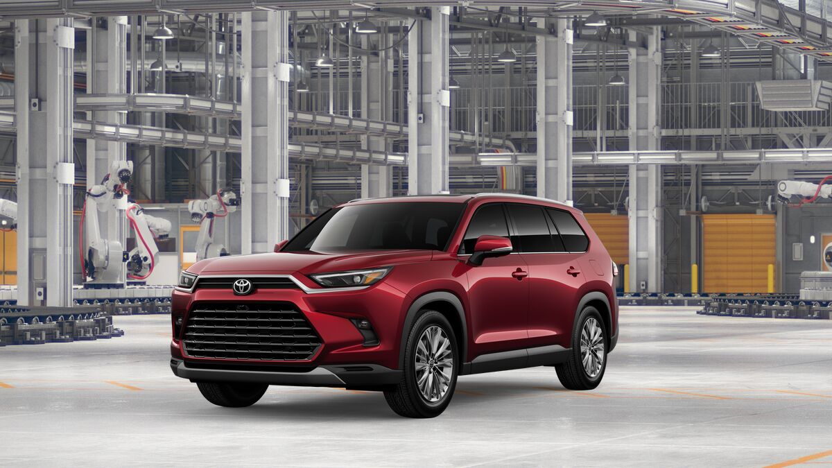 Red (Ruby Flare Pearl) 2026 Toyota Grand Highlander SUV / Crossover All-Wheel Drive 8-Speed Dual Clutch
