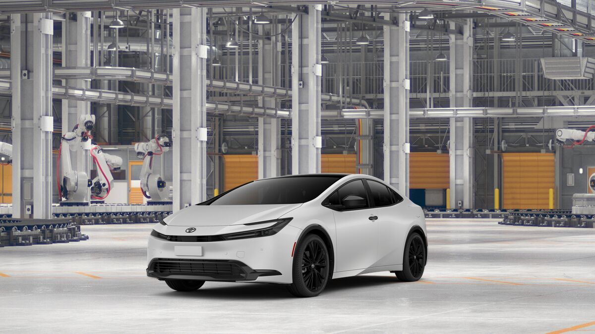 White (Wind Chill Pearl) 2027 Toyota Prius Hatchback Front-Wheel Drive Continuously Variable Transmission