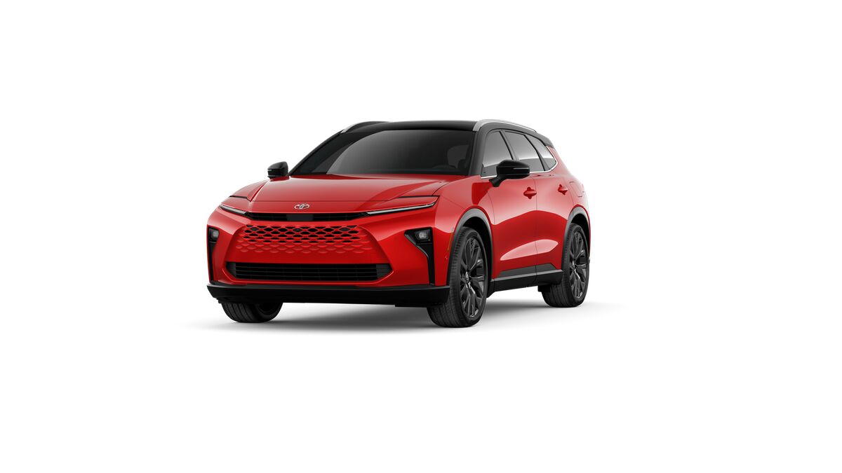 Finish Line Red with Black roof 2026 Toyota Crown Signia SUV / Crossover All-Wheel Drive Continuously Variable Transmission