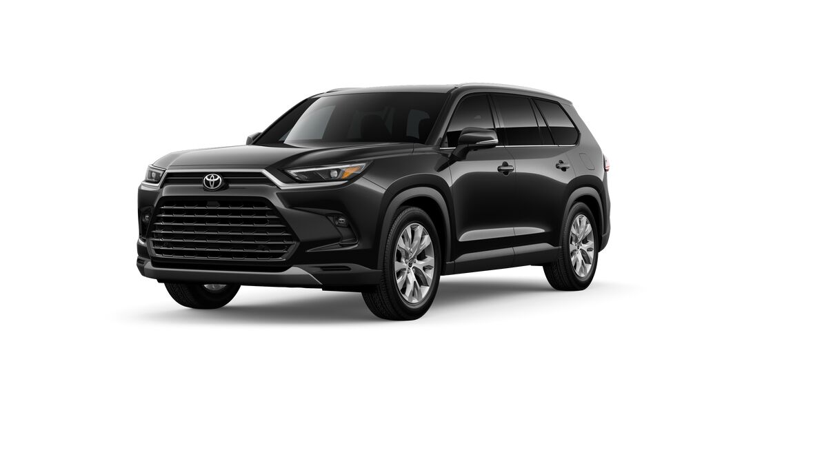 Midnight Black Metallic 2026 Toyota Grand Highlander Hybrid SUV / Crossover All-Wheel Drive Continuously Variable Transmission