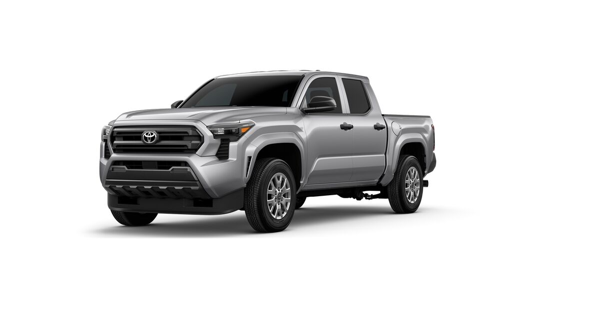 Celestial Silver Metallic 2026 Toyota Tacoma Pickup Truck Four-Wheel Drive 6-Speed Manual