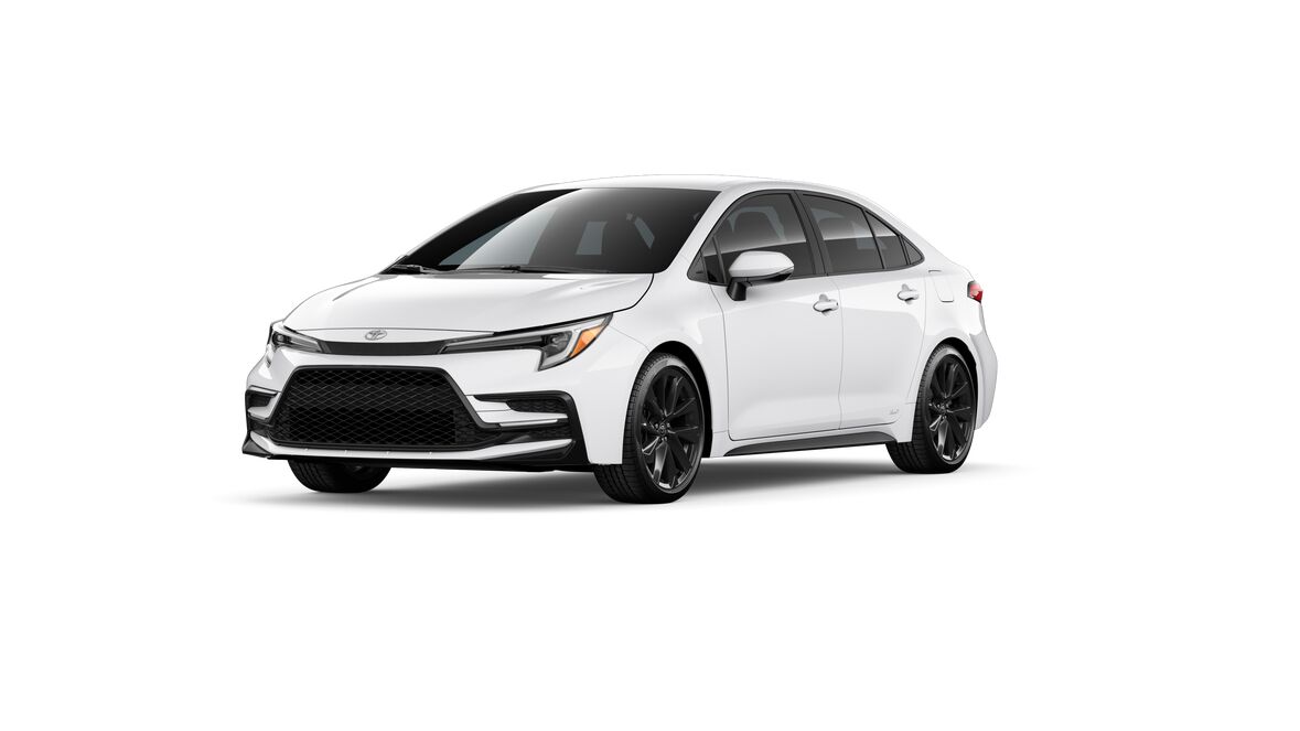 Ice Cap 2027 Toyota Corolla Hybrid Sedan All-Wheel Drive Continuously Variable Transmission