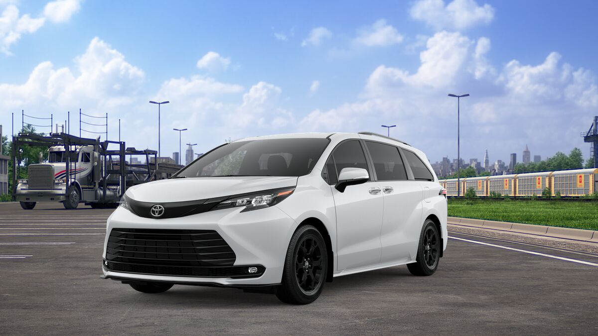 Ice Cap 2026 Toyota Sienna Minivan All-Wheel Drive Continuously Variable Transmission