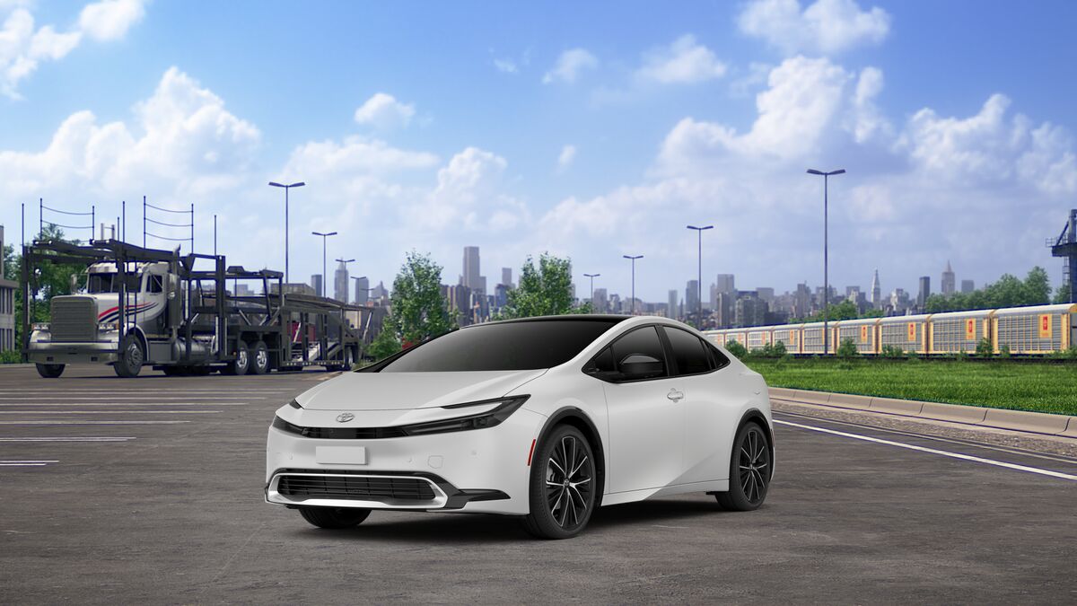 White (Wind Chill Pearl) 2027 Toyota Prius Hatchback Front-Wheel Drive Continuously Variable Transmission