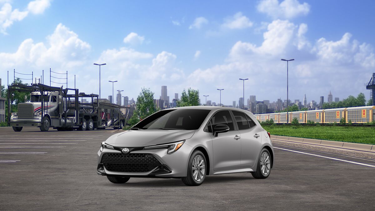 Classic Silver Metallic 2027 Toyota Corolla Hatchback Hatchback Front-Wheel Drive Continuously Variable Transmission