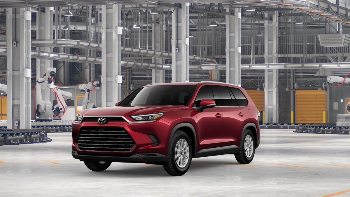 Red (Ruby Flare Pearl) 2026 Toyota Grand Highlander Hybrid SUV / Crossover Front-Wheel Drive Continuously Variable Transmission