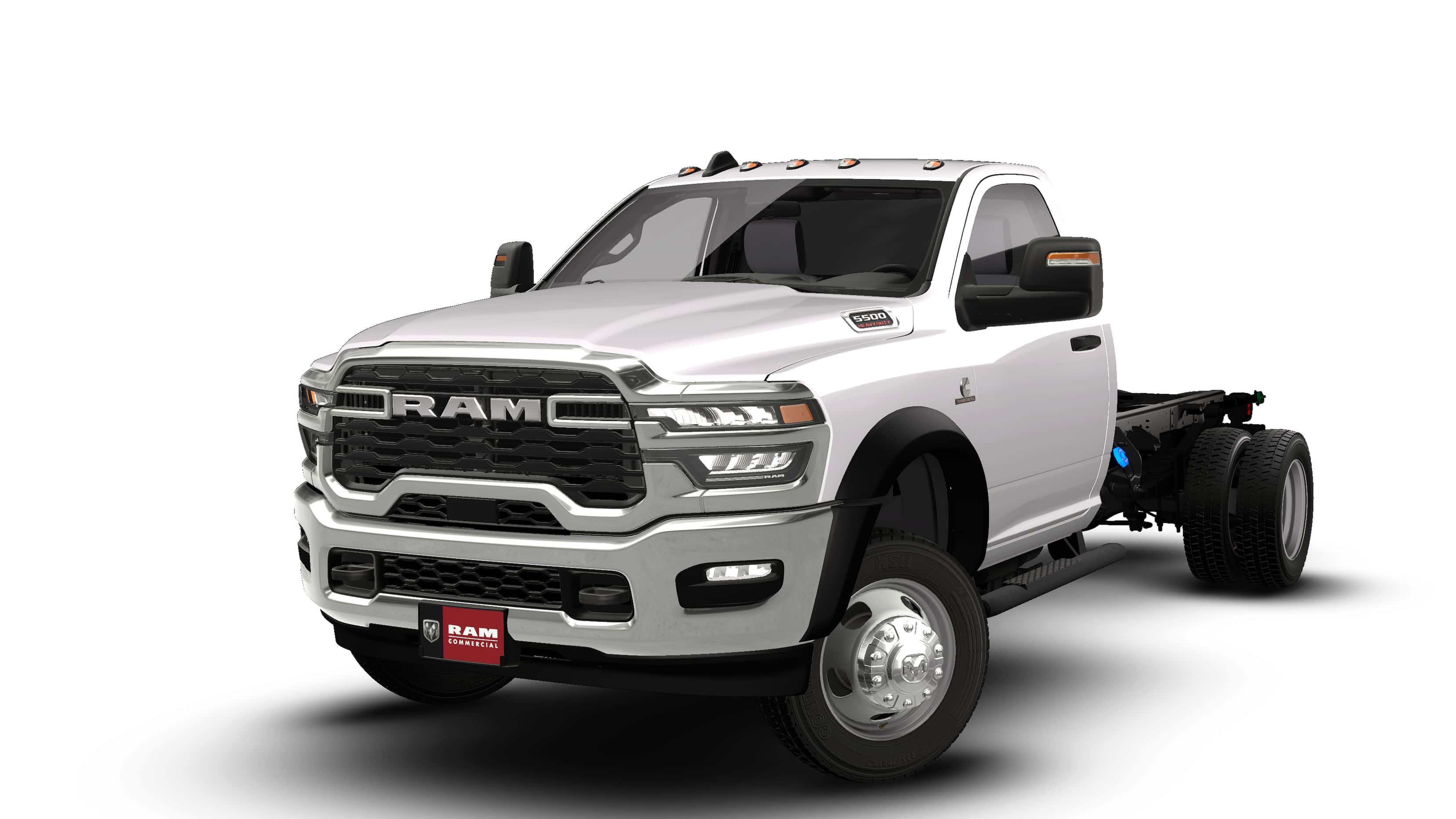 Bright White Clearcoat 2026 RAM 5500 Chassis   8-Speed Automatic