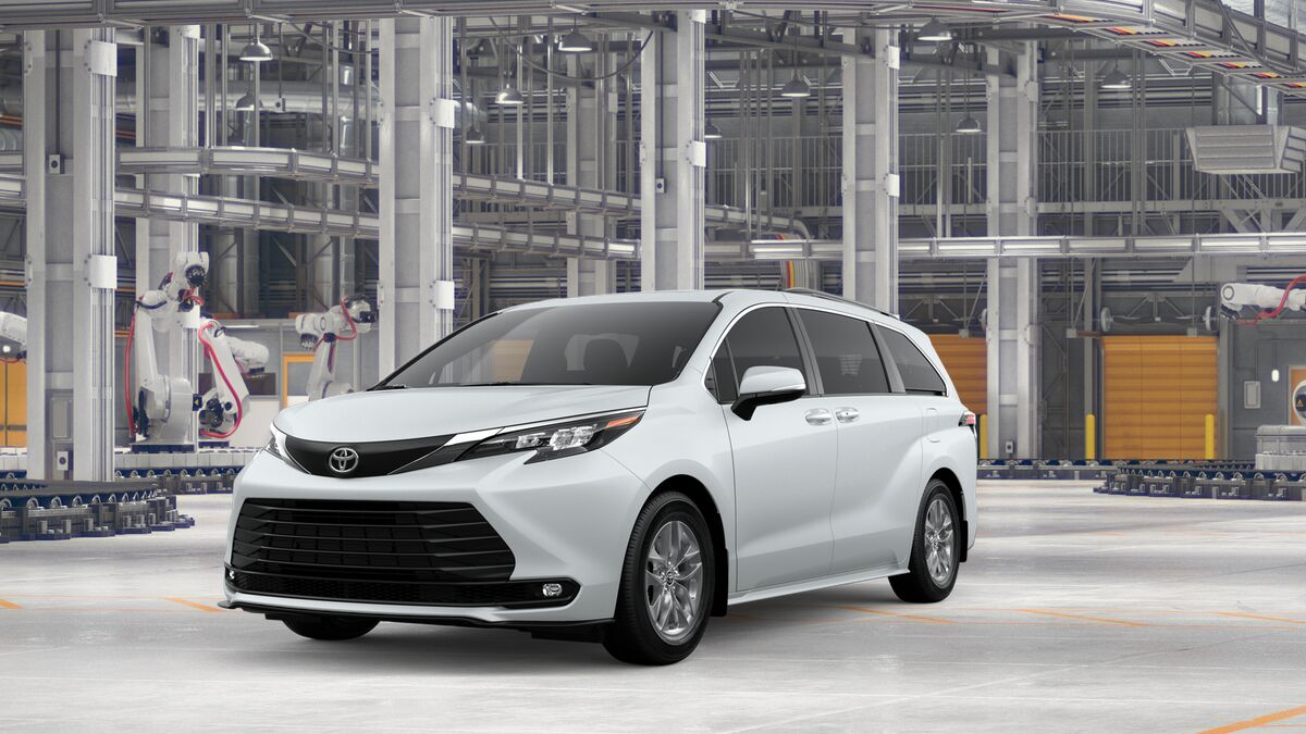 White (Wind Chill Pearl) 2026 Toyota Sienna Minivan All-Wheel Drive Continuously Variable Transmission