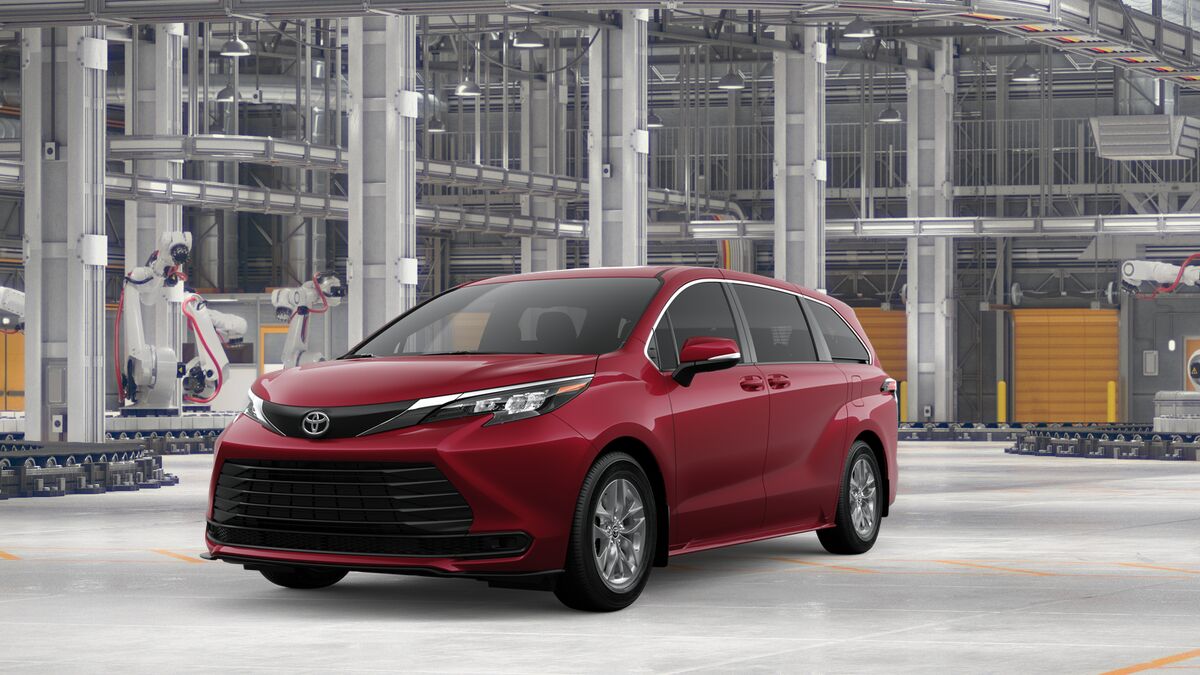 Red (Ruby Flare Pearl) 2026 Toyota Sienna Minivan All-Wheel Drive Continuously Variable Transmission
