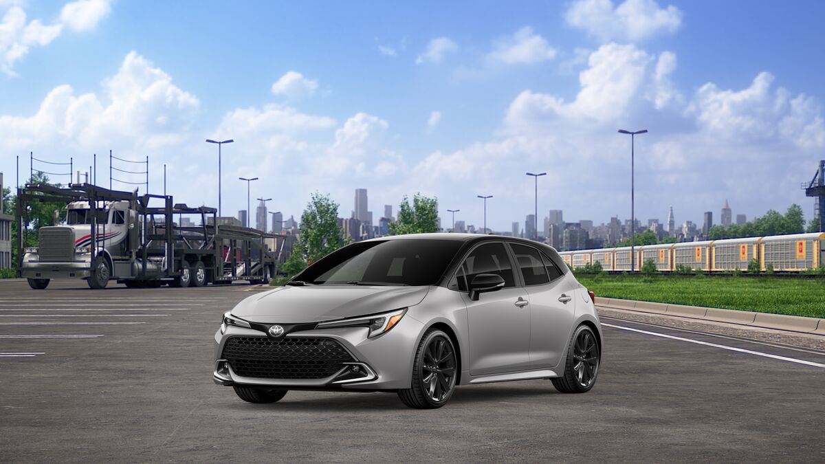 Classic Silver Metallic with Black roof 2027 Toyota Corolla Hatchback Hatchback Front-Wheel Drive Continuously Variable Transmission