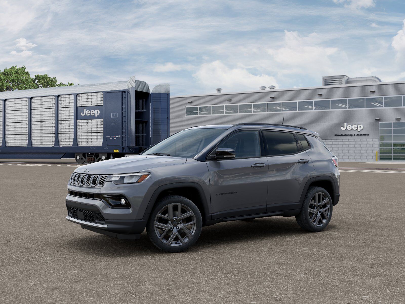 Sting-Gray Clearcoat 2027 Jeep Compass SUV / Crossover Four-Wheel Drive 8-Speed Automatic